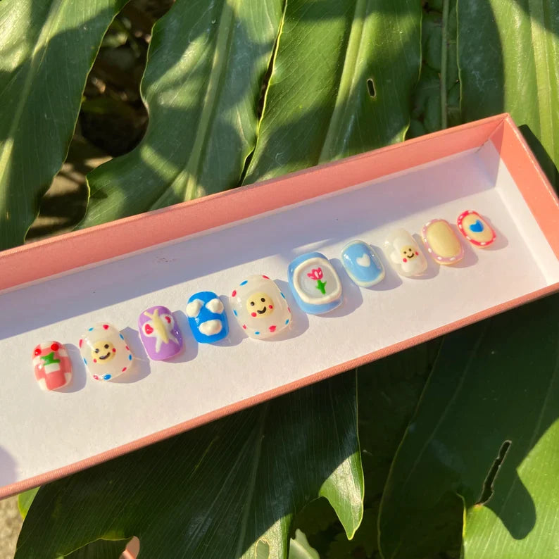 Cartoon - Press On Nails